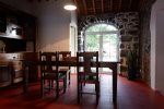 Dining room with view of the gardens